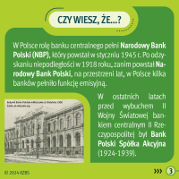 KZBS - REE 2024 - infografika tłumacząca pojęcie Narodowego Banku Polskiego (NBP)