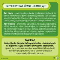 KZBS - REE 2024 - infografika - raty kredytowe równe lub malejące