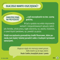 KZBS - REE 2024 - infografika tłumacząca dlaczego warto oszczędzać