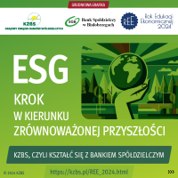 KZBS - REE 2024 - infografika o ESG – czym jest i jak się angażować w jego wdrożenie