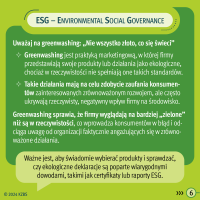 KZBS - REE 2024 - infografika tłumacząca pojęcie ESG
