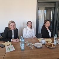 Panie Dyrektorki poszczególnych Oddziałów Banku uczestniczące w spotkaniu