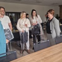 Prezes Zarządu dziękująca gościom za udział w spotkaniu