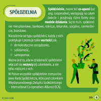 KZBS - REE 2024 - infografika tłumacząca pojęcie spółdzielni