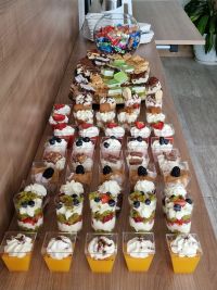 Przepyszne deserki dla dzieci przybyłych z Przedszkola