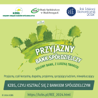 KZBS - REE 2024 - infografika przyjazny bank spółdzielczy