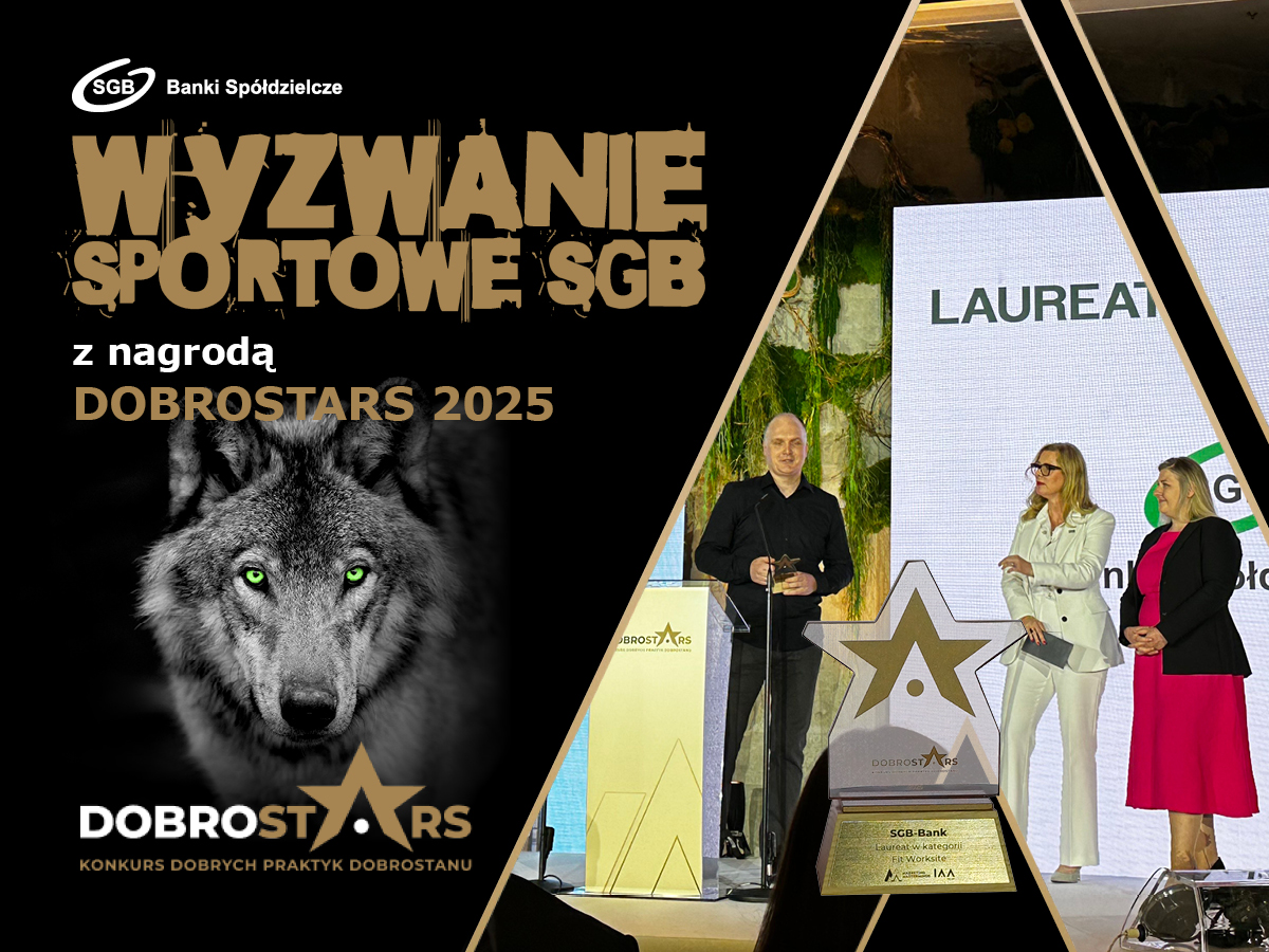 Wyzwanie Sportowe SGB z nagrodą DOBROSTARS!