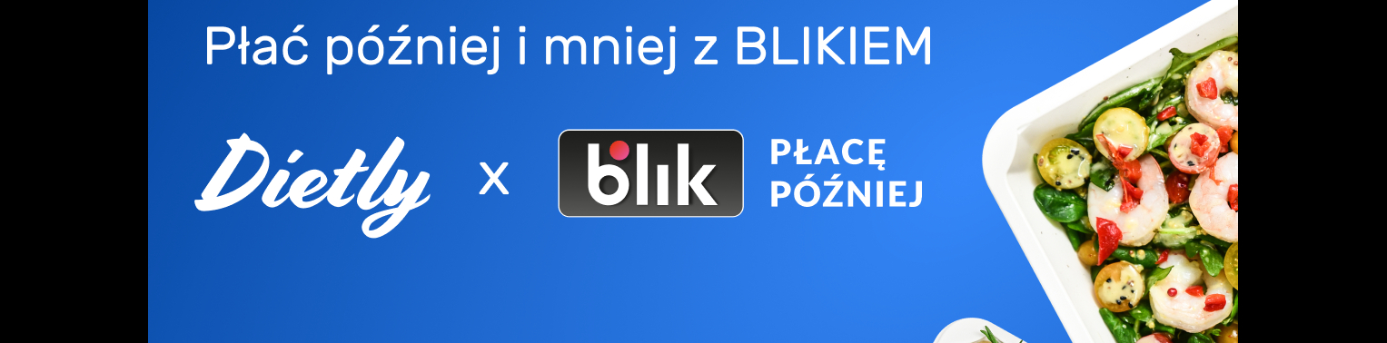 Zyskaj do 60 zł w promocji z Dietly i BLIKIEM